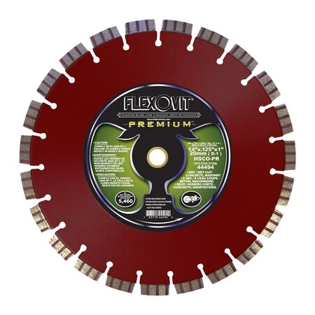 Flexovit HIGH SPEED DIAMOND BLADE PREMIUM 44494